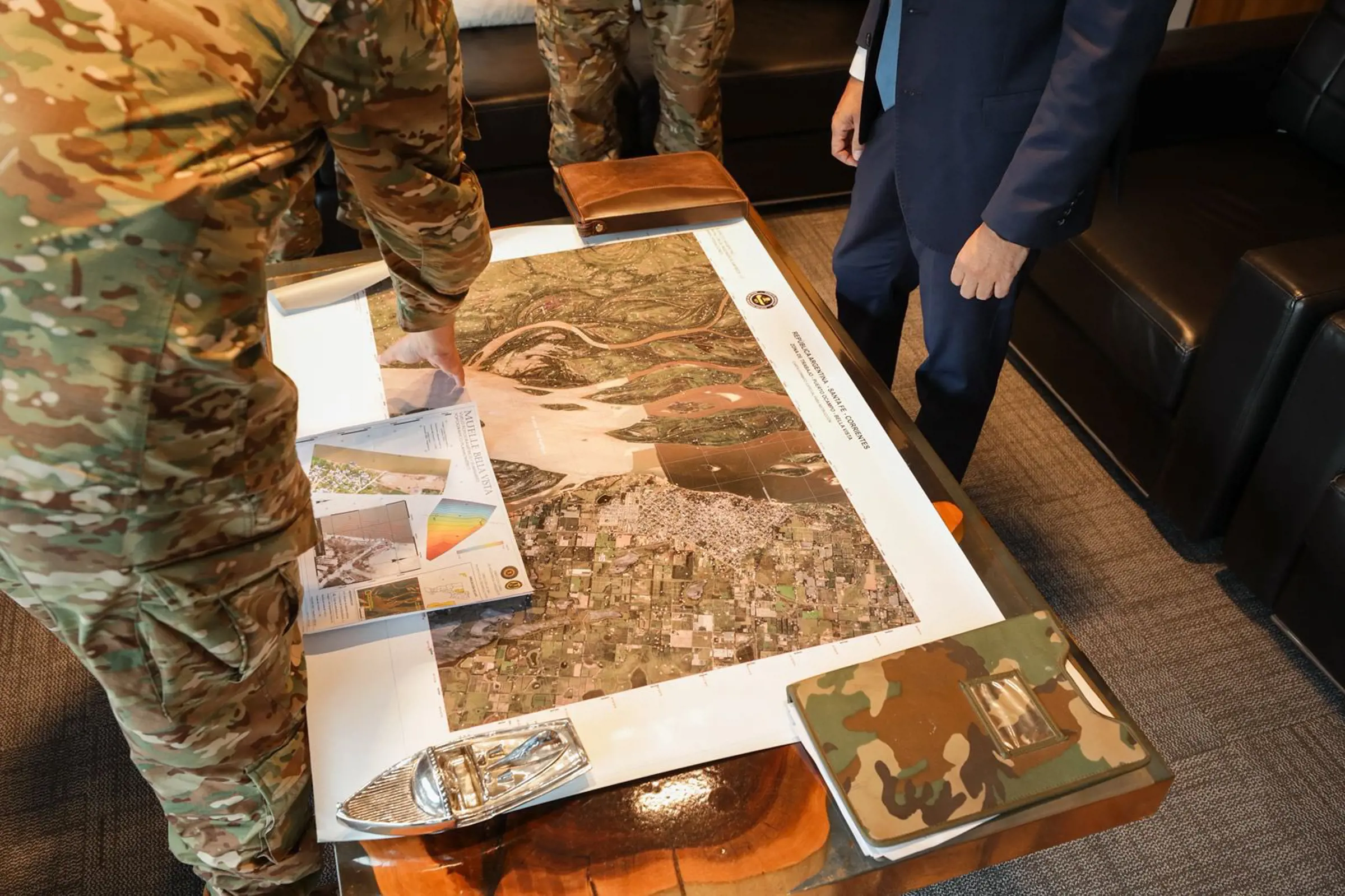 Avanza el proyecto del cruce Bella Vista – Villa Ocampo