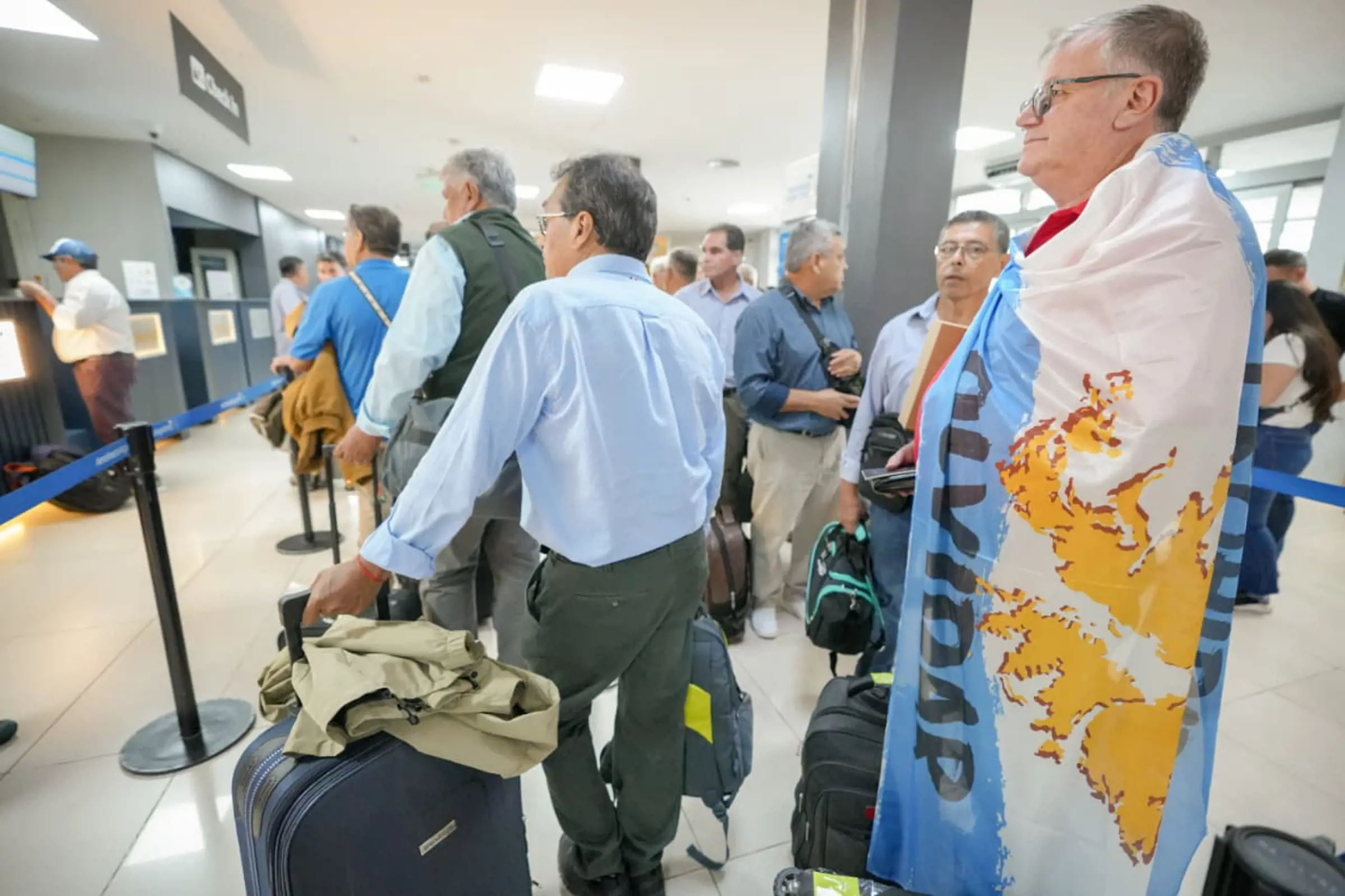 Séptimo viaje oficial de excombatientes a Malvinas